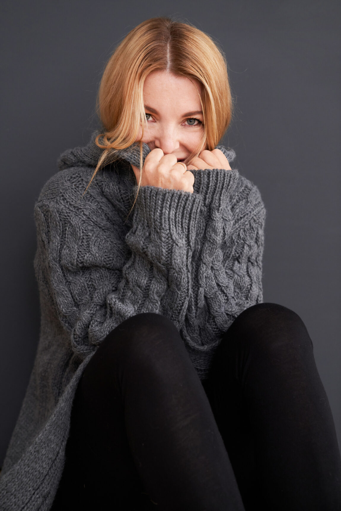 Mein Liebling der Strickmantel